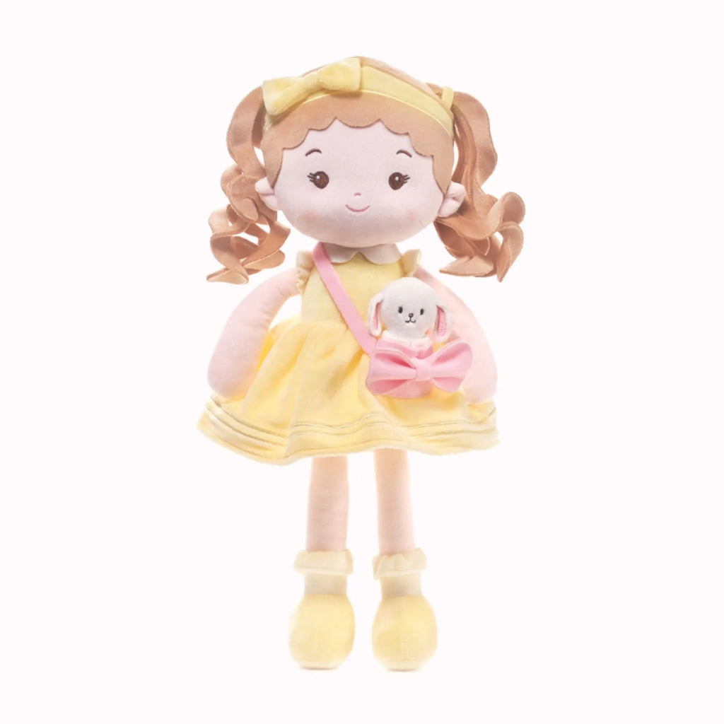 Personalized Sunny Girl & Her Pet - Stylish Doll Outfit Set