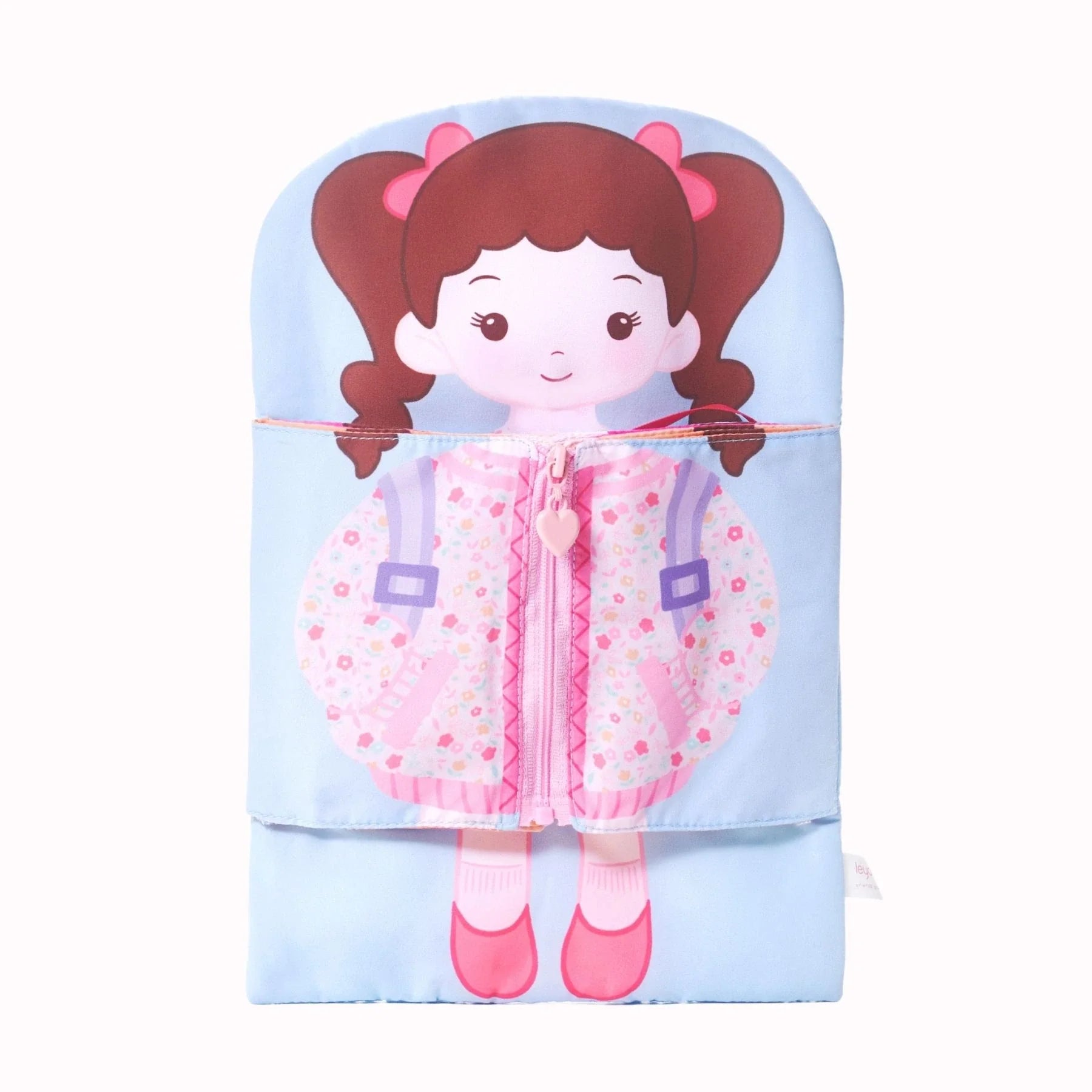 Molly Knows How To Wear - Personalized Montessori Soft Book - Gift Ready Doll For Playtime