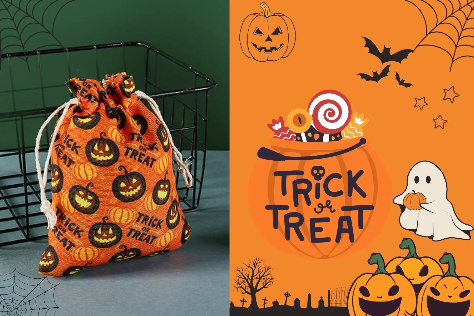 Personalized Halloween Basket - Limited Edition - Playroom Ready Dress Up Doll