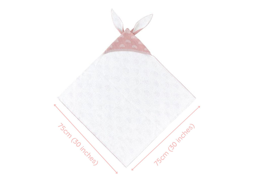 Personalized Bunny Hoodie Blanket - Lovely Plush Doll