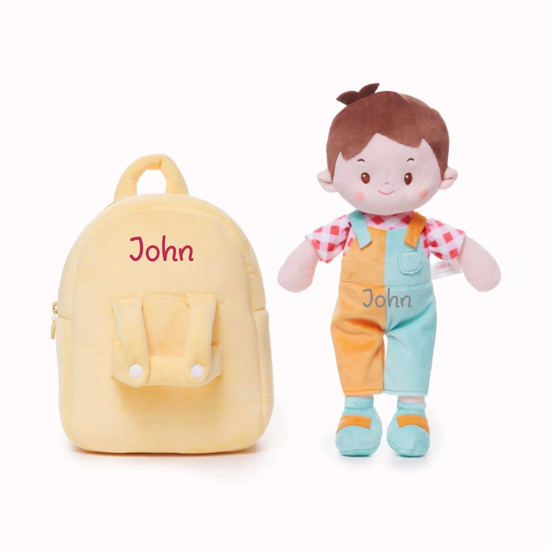 Personalized Buddy Ben Doll Backpack - Large Size Mini Doll