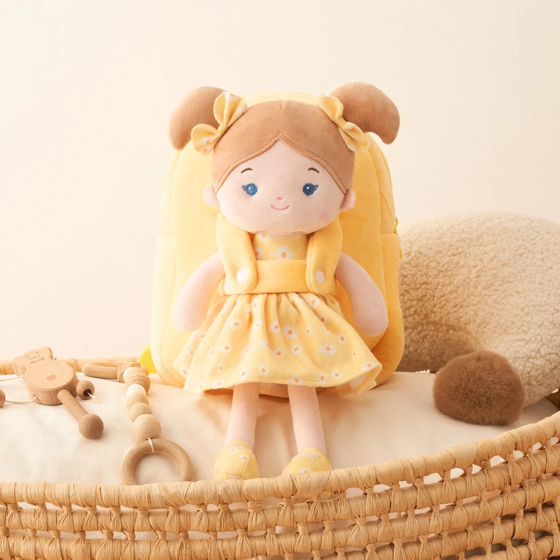 Personalized Doll Backpack - Lovely Doll For Playrooms