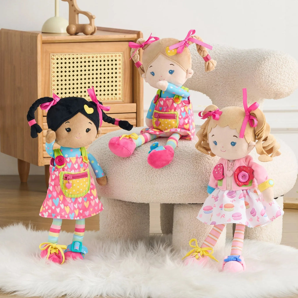 Personalized Cupcake Girl - Montessori Doll - Gentle Doll With Outfit