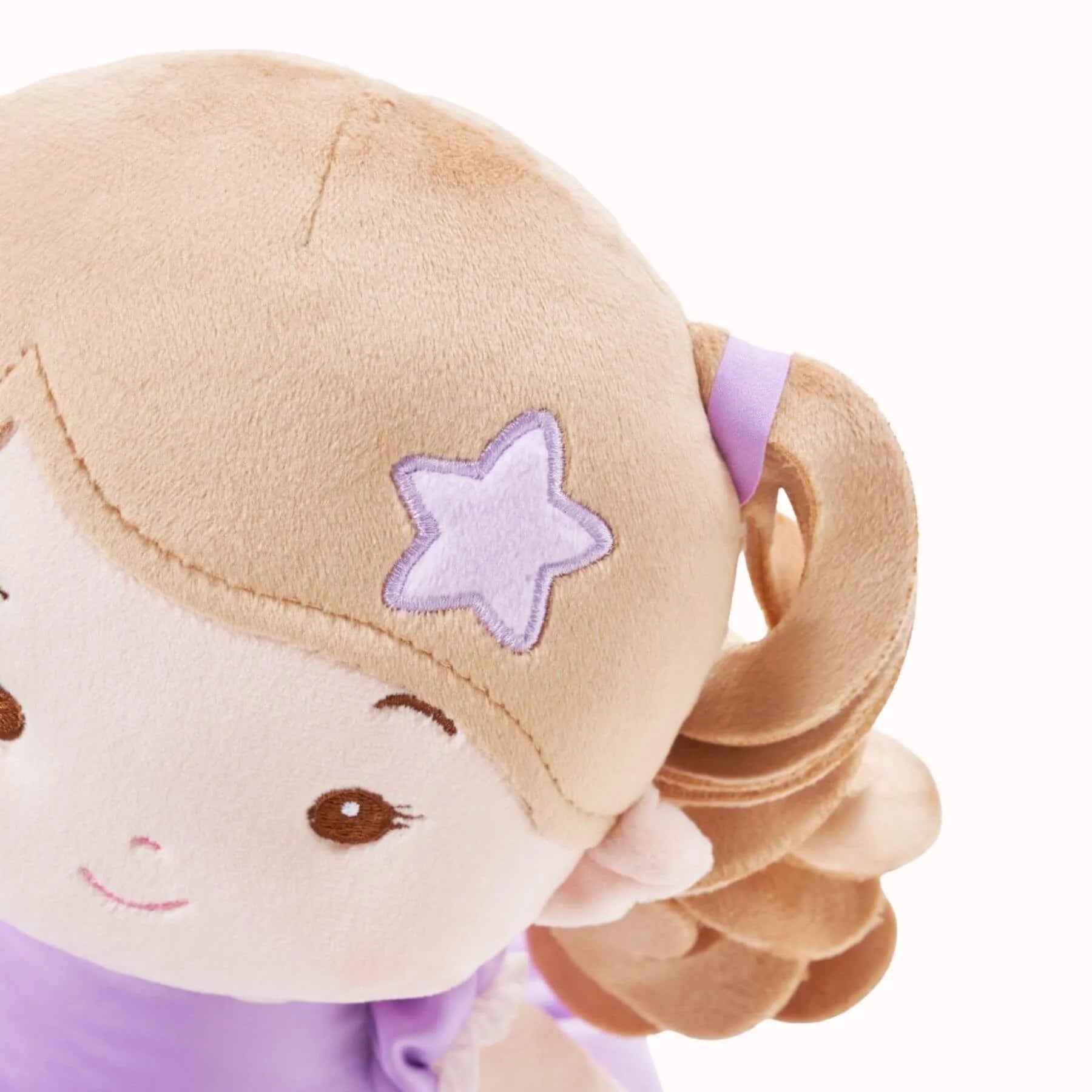 Personalized Princess Starlet - Purple - Gentle Play Doll