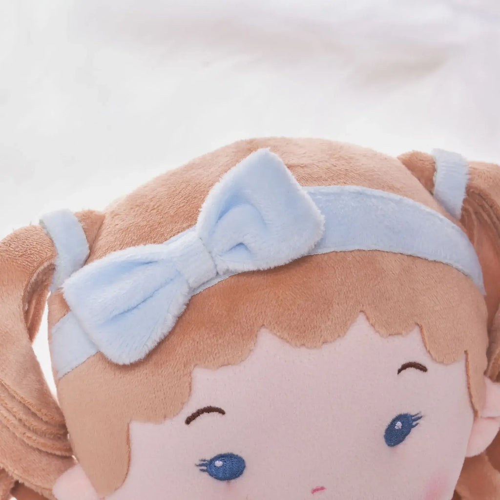 Personalized Lily Girl & Her Pet - Pretty Dress Up Doll