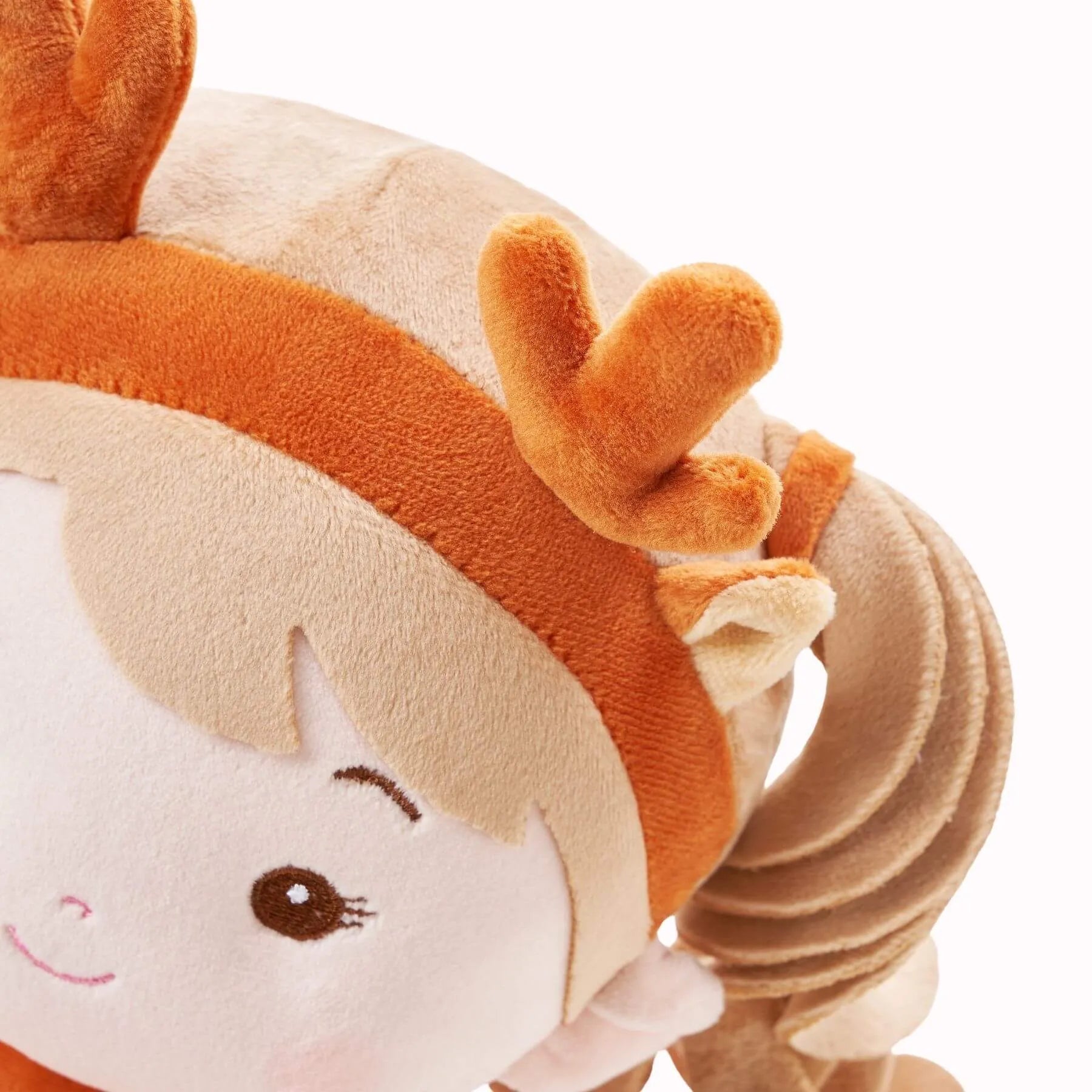 Personalized Reindeer Girl - Boutique Style Doll Clothes Set
