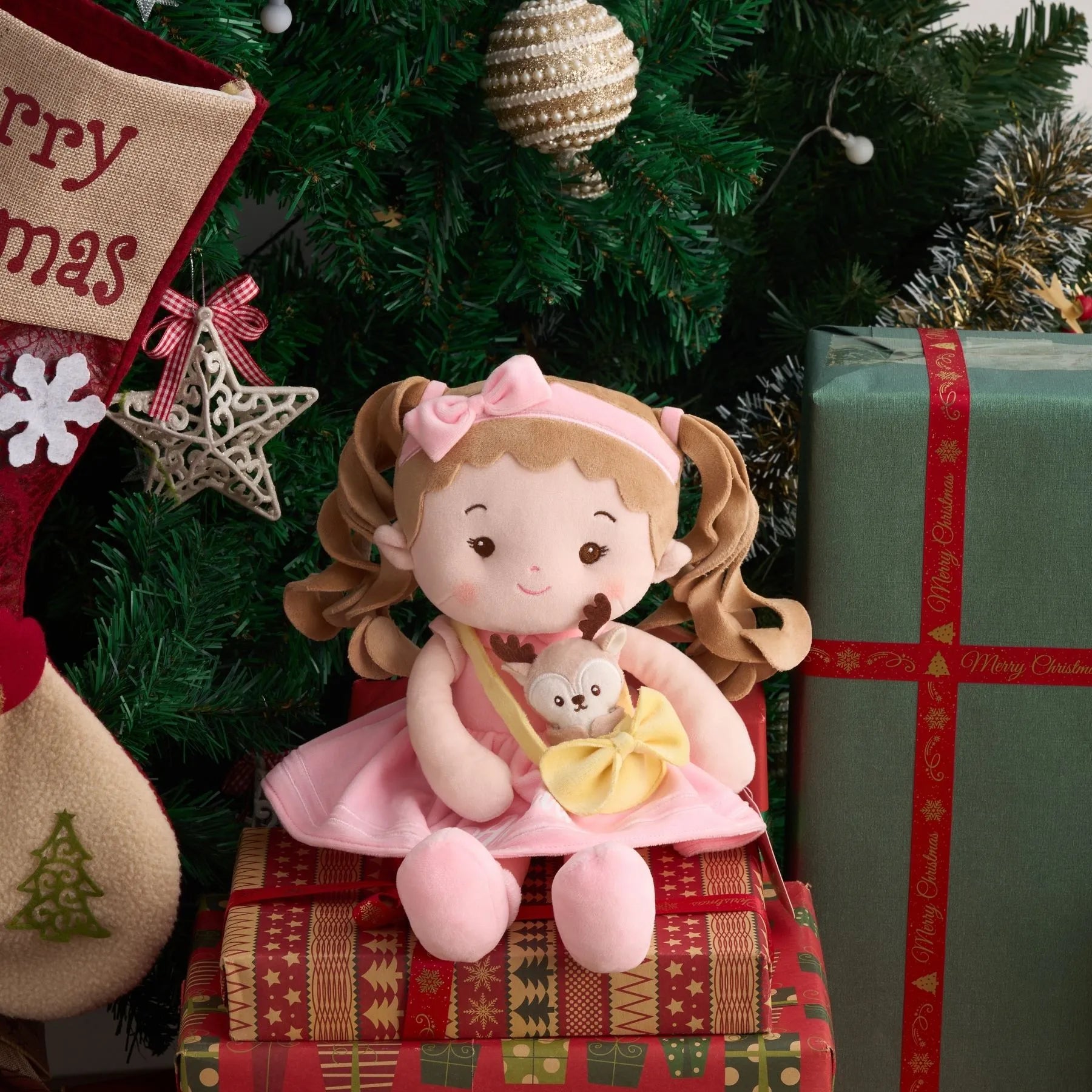 Personalized Milly Girl & Her Pet - Everyday Mini Doll