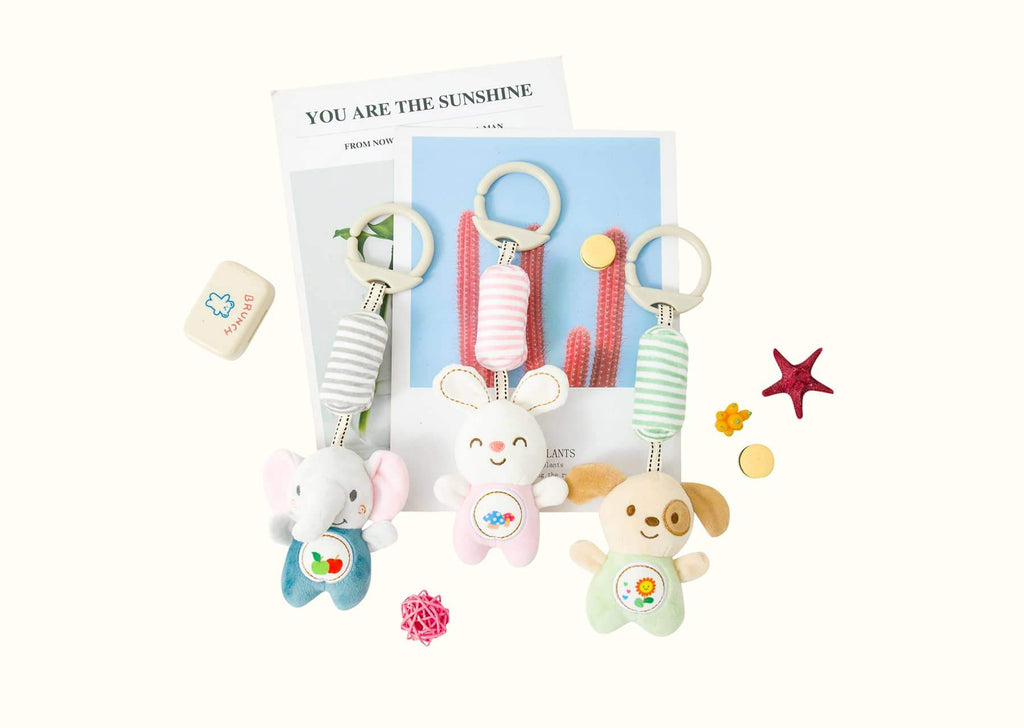 Leyadoll Baby Hanging Rattle Toy - Adorable Doll Starter Set