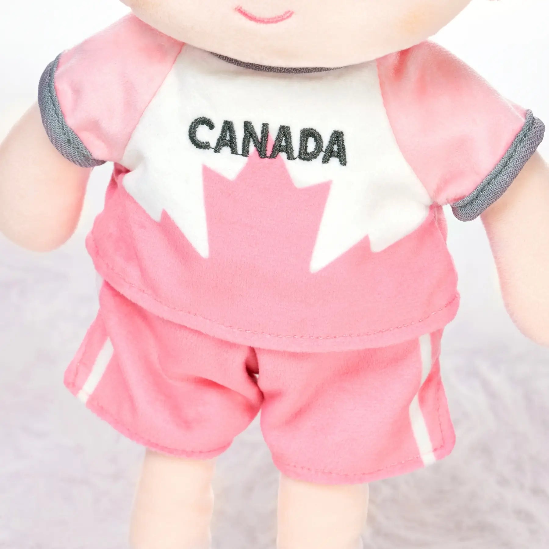 Personalized Soccer Boy - CAN (2 Skin Tones) - Pretty Soft Doll