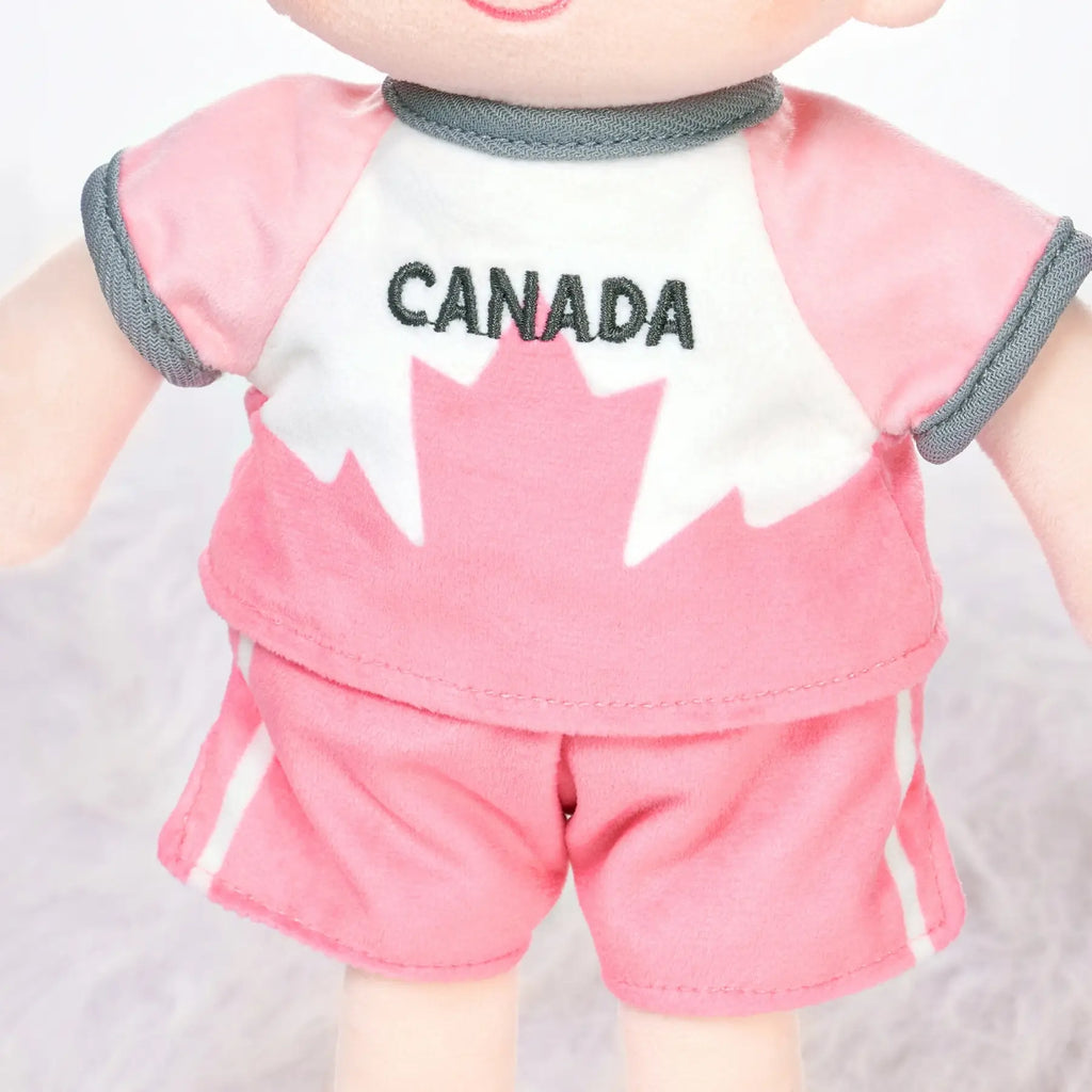 Personalized Soccer Girl - CAN (2 Skin Tones) - Everyday Play Doll