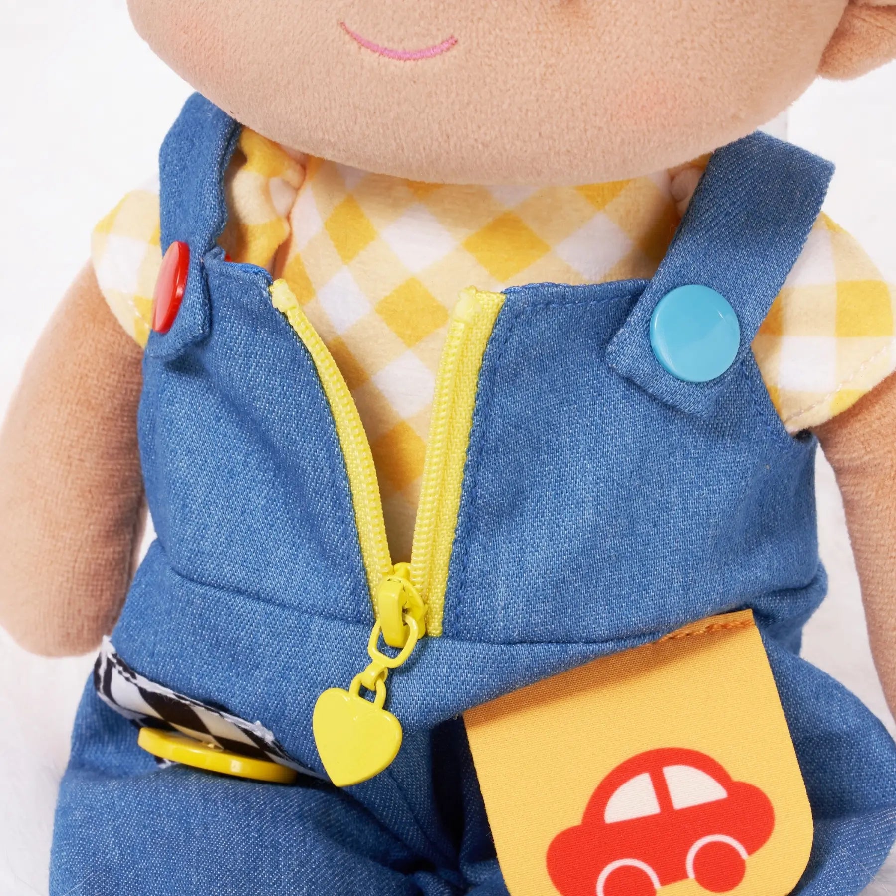 Personalized Crayon Miles - Montessori Doll - Small Size Doll For Playrooms