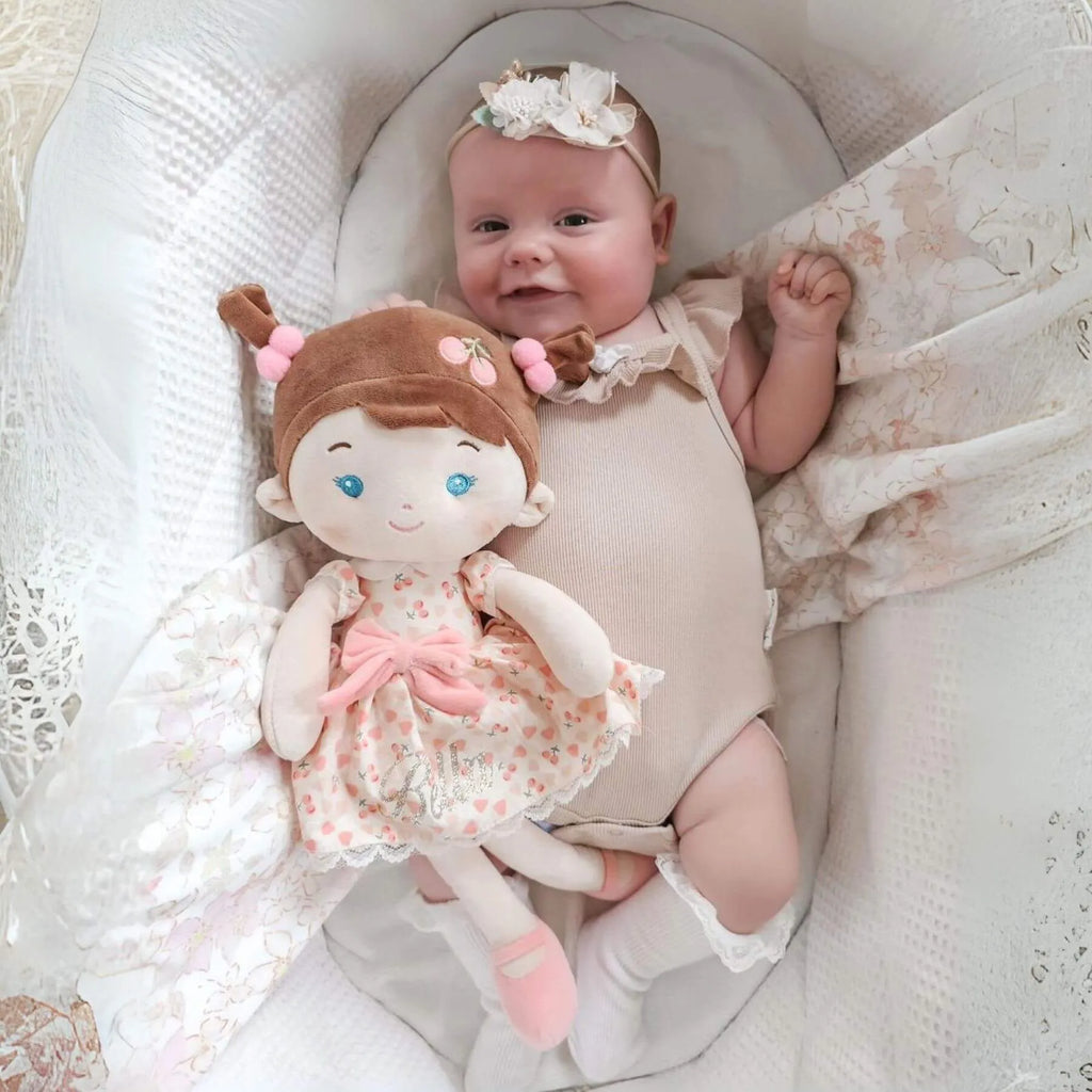 Personalized Cherry Girl - Sweet Doll For Gifting