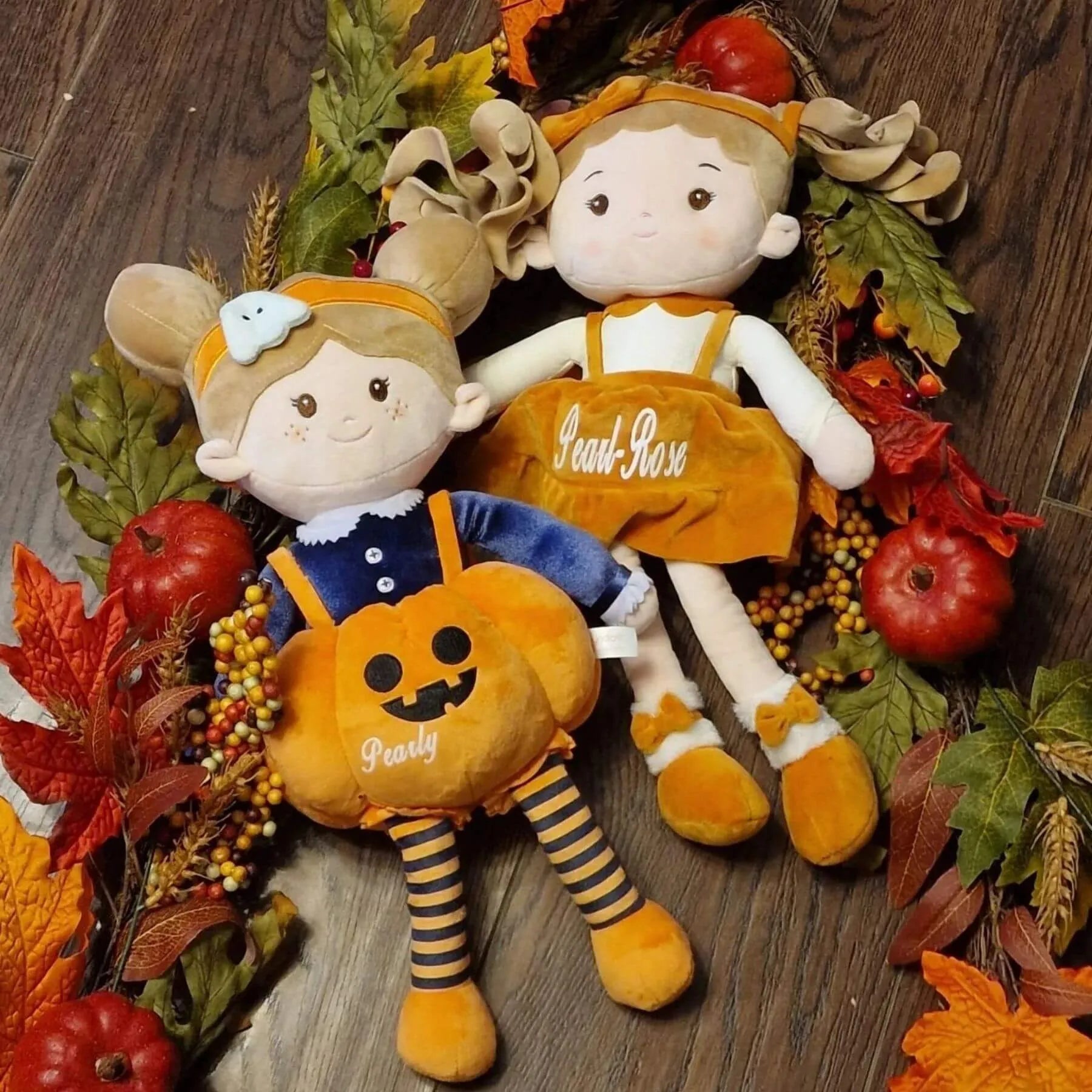 Personalized Maple Girl - Boutique Style Plush Doll