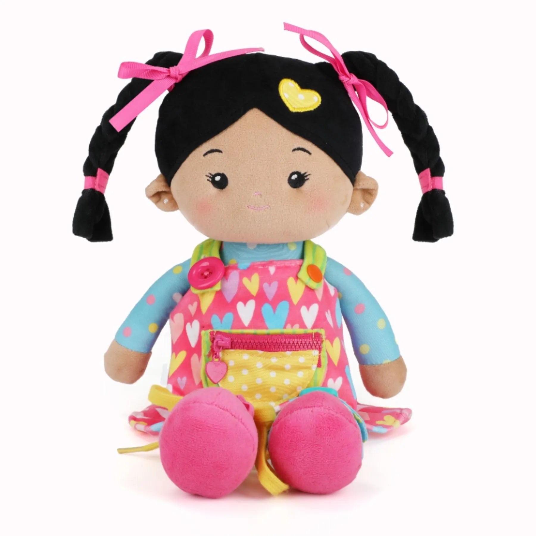 Personalized Sunnyheart Bonnie Girl - Montessori Doll - Playroom Ready Doll Collection