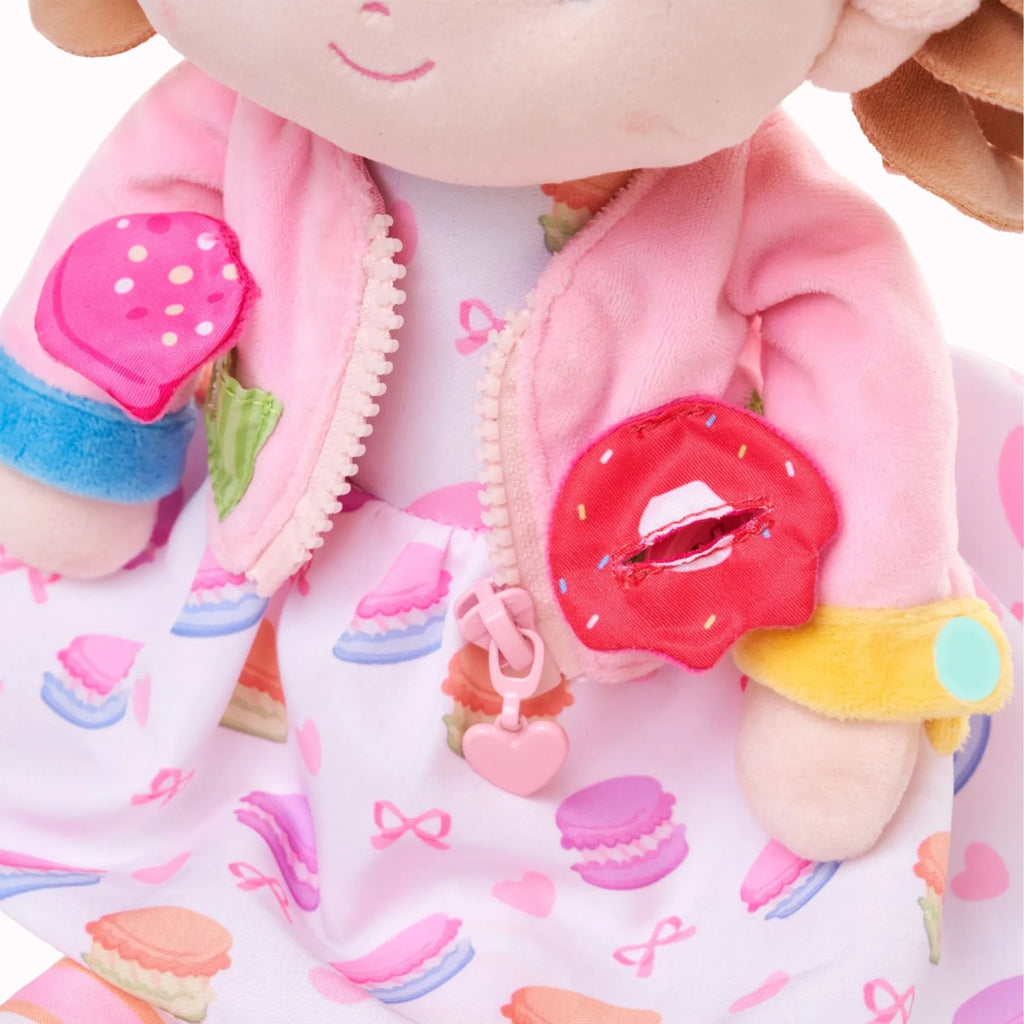 Personalized Cupcake Girl - Montessori Doll - Gentle Doll With Outfit