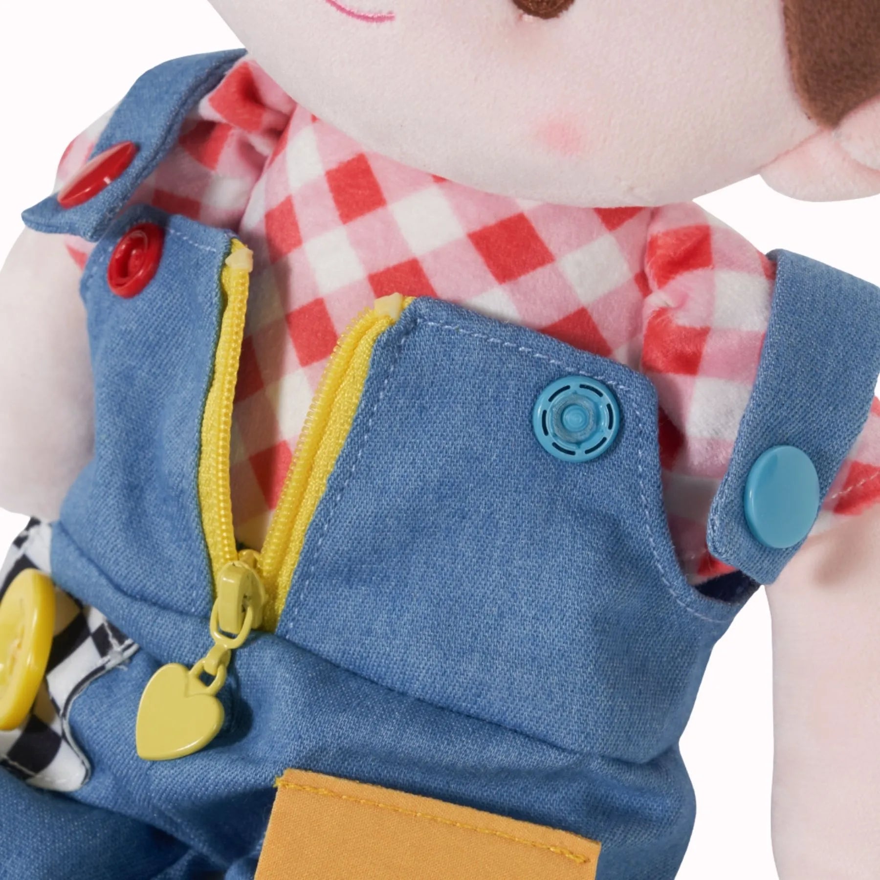 Personalized Crayon Charles - Montessori Doll - Small Size Doll Accessory Set