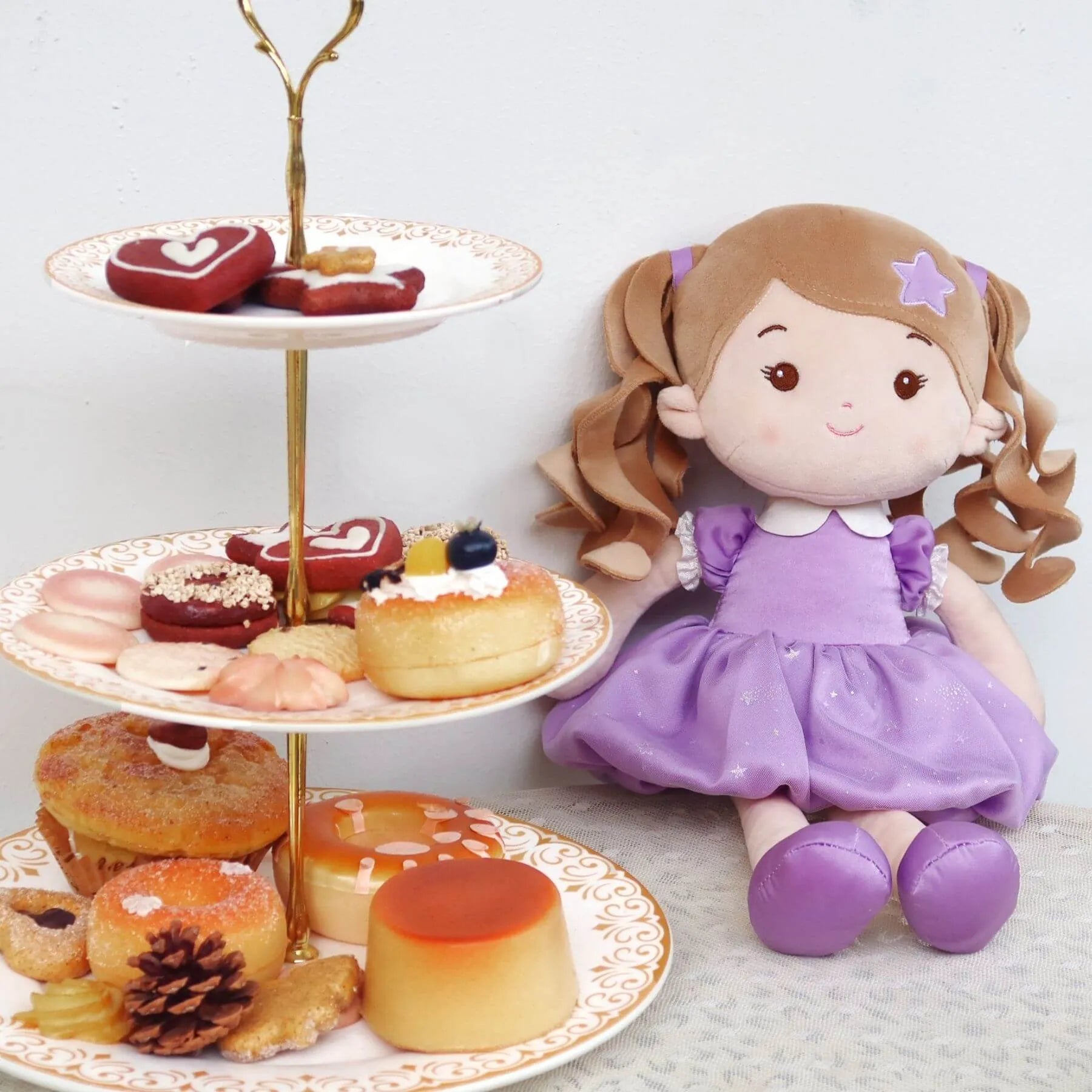 Personalized Princess Starlet - Purple - Gentle Play Doll