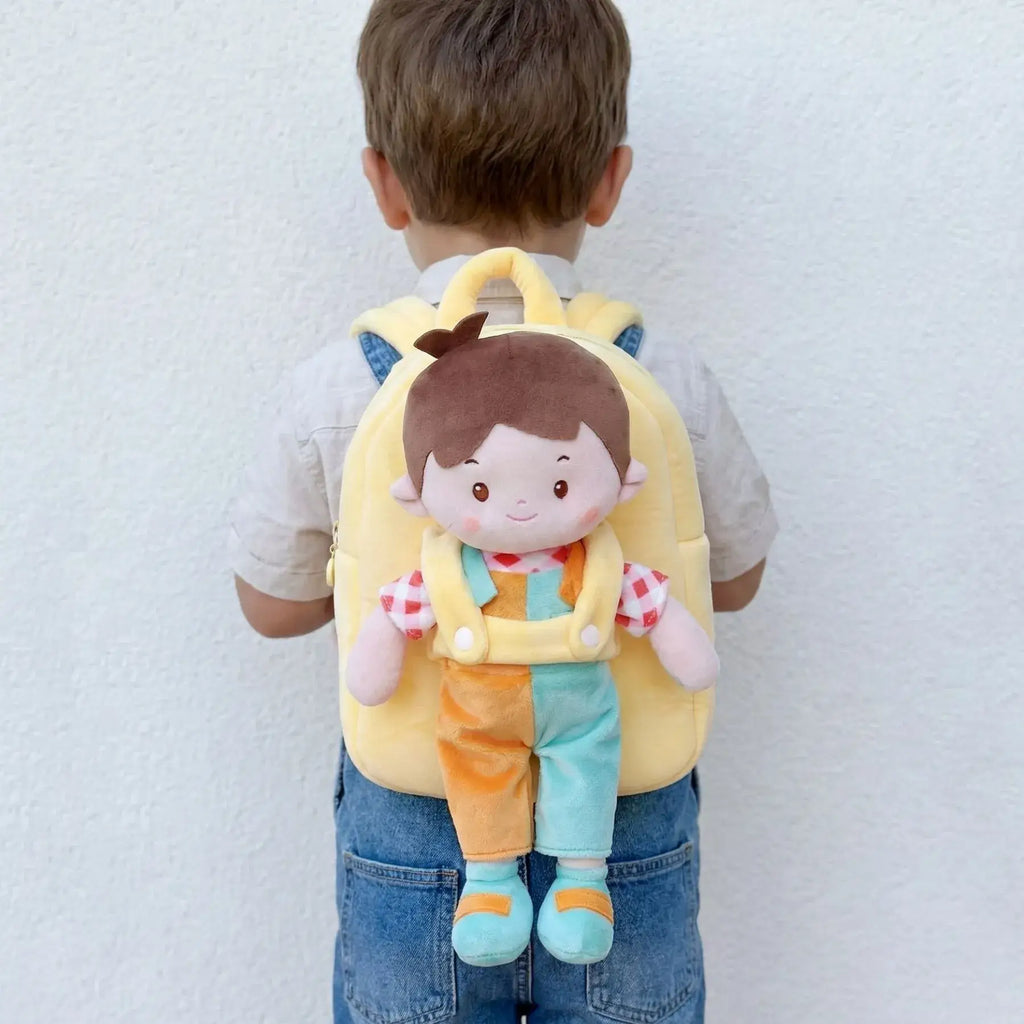 Personalized Buddy Ben Doll Backpack - Large Size Mini Doll