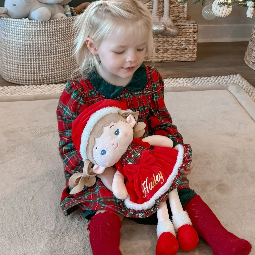Personalized Natalie the Elf - Christmas Special - Small Size Doll Gift Set