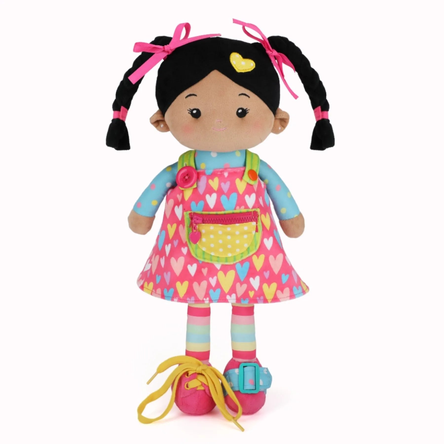 Personalized Sunnyheart Bonnie Girl - Montessori Doll - Playroom Ready Doll Collection