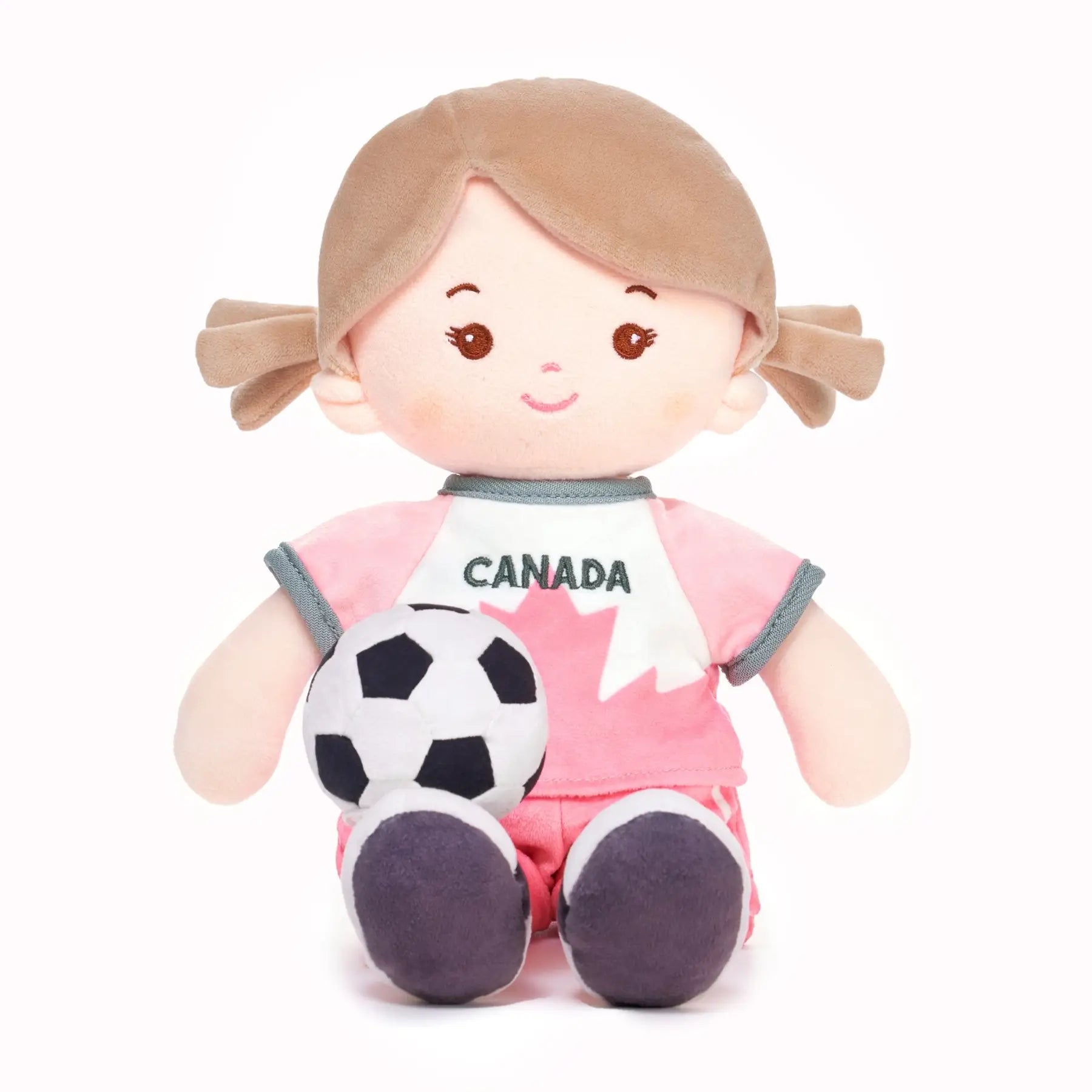 Personalized Soccer Girl - CAN (2 Skin Tones) - Everyday Play Doll