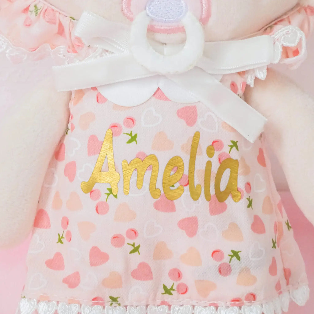 Personalized Cherry Baby Girl - Gift Ready Doll Collection