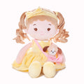 Personalized Sunny Girl & Her Pet - Stylish Doll Outfit Set