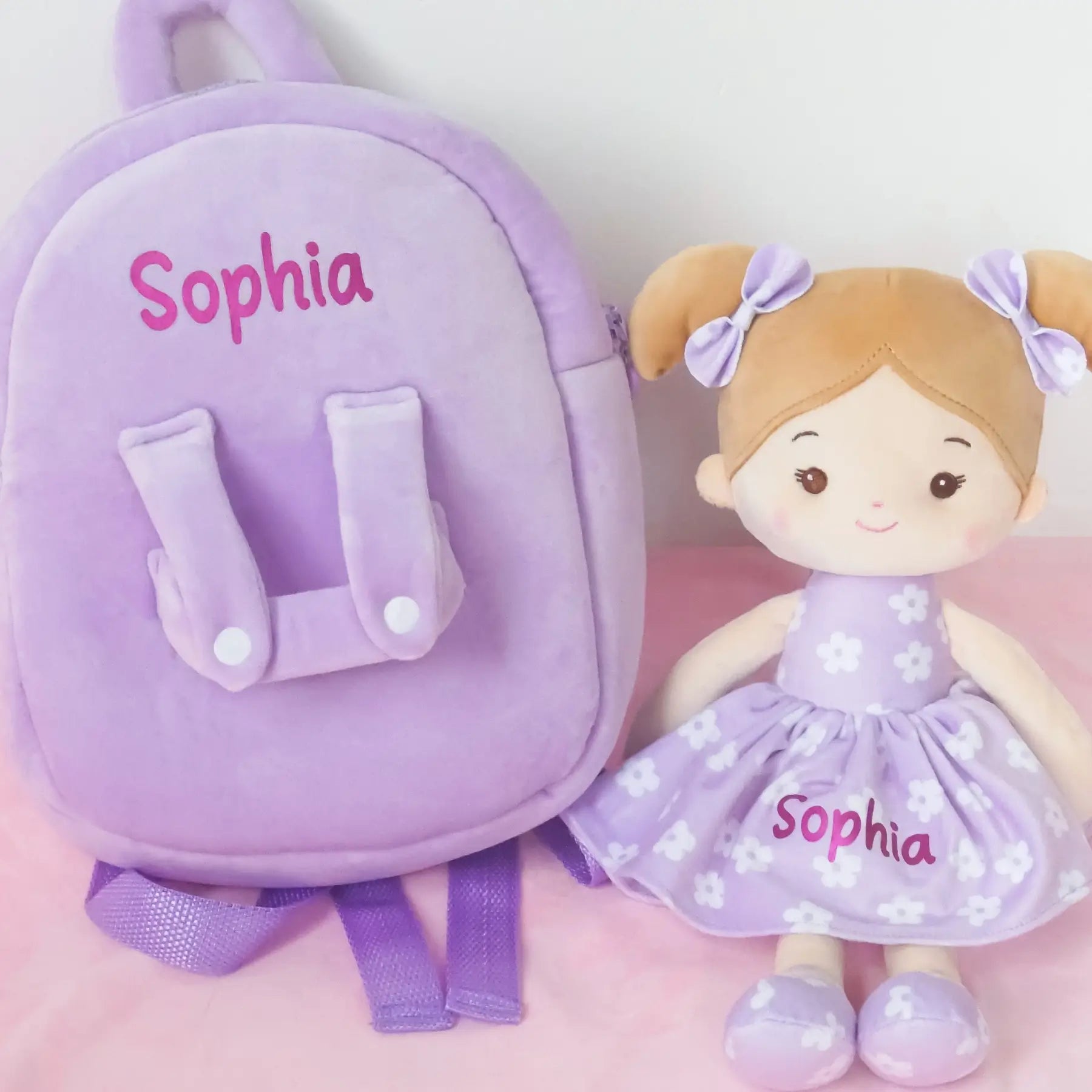 Personalized Doll Backpack - Lovely Doll For Playrooms