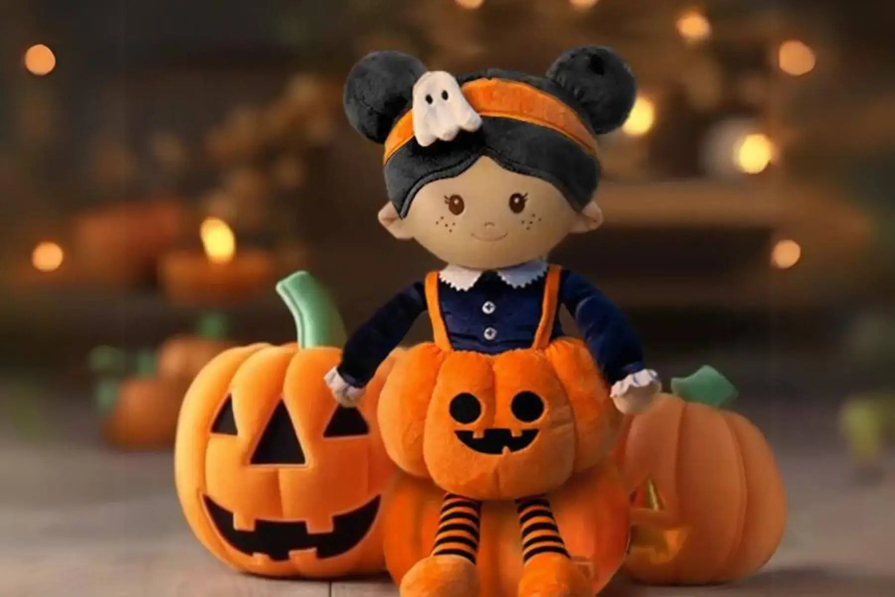 Personalized Halloween Basket - Limited Edition - Playroom Ready Dress Up Doll