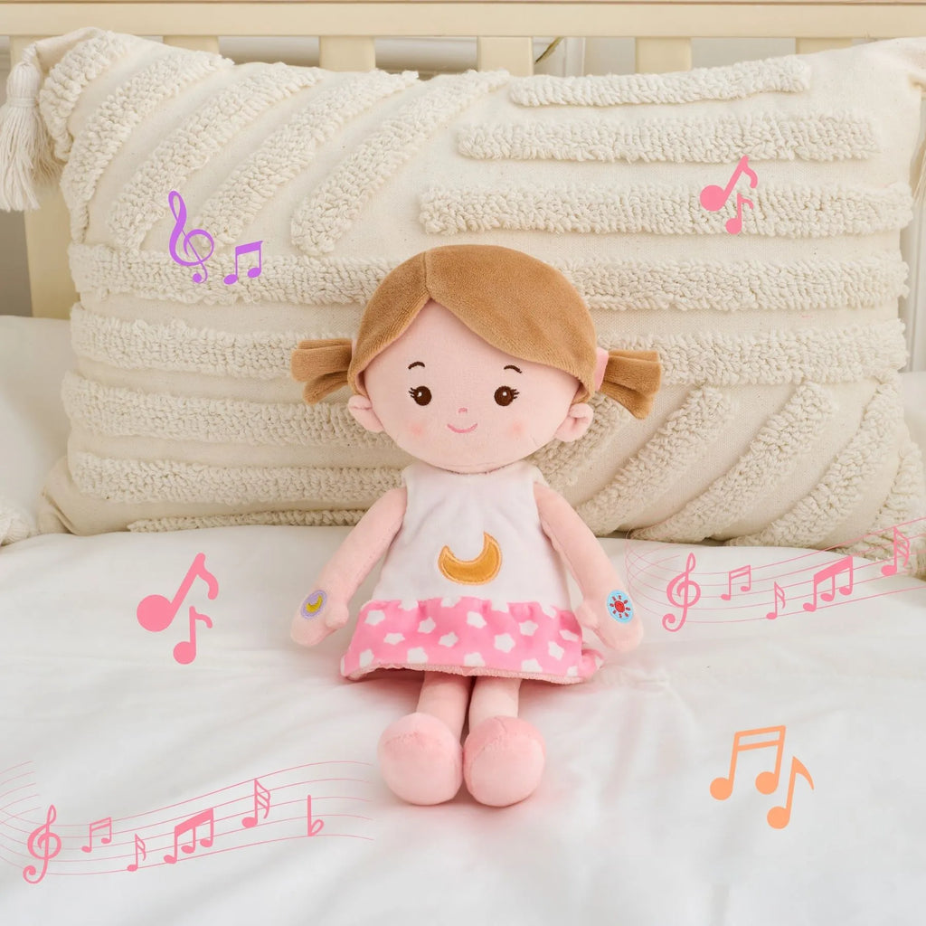 Personalized Day & Night Layla - Talking Doll - Classic Soft Doll