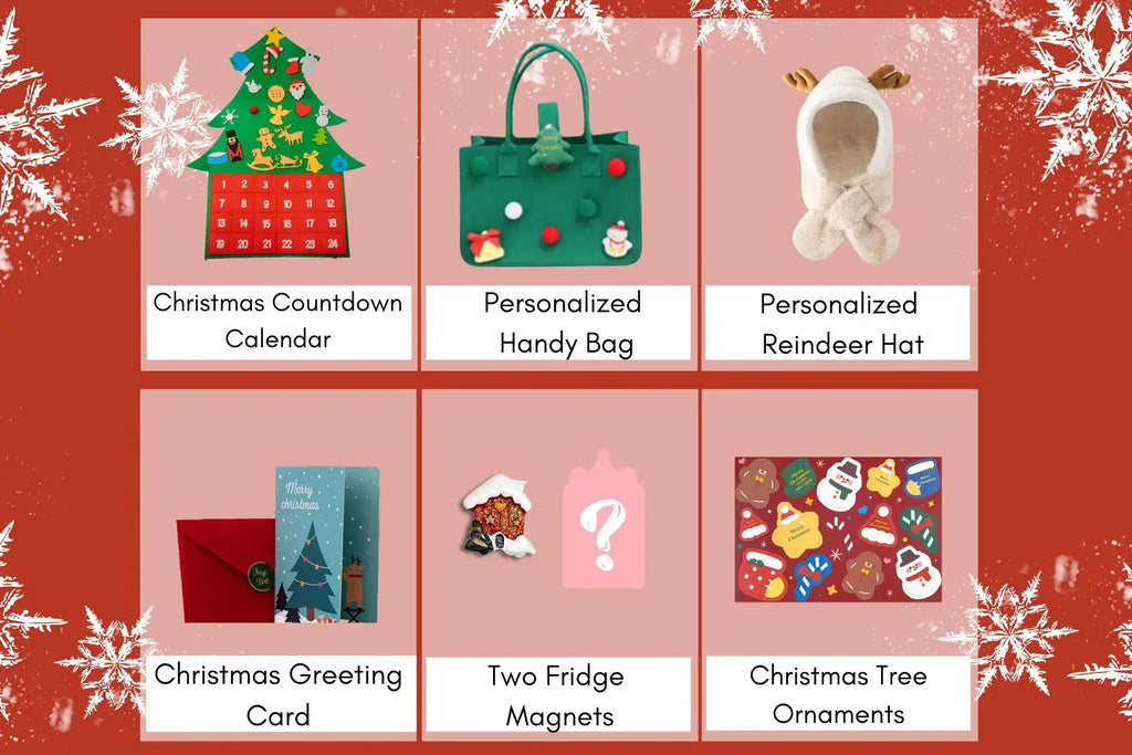 Personalized Christmas Gift Bundle - Gentle Plush Doll