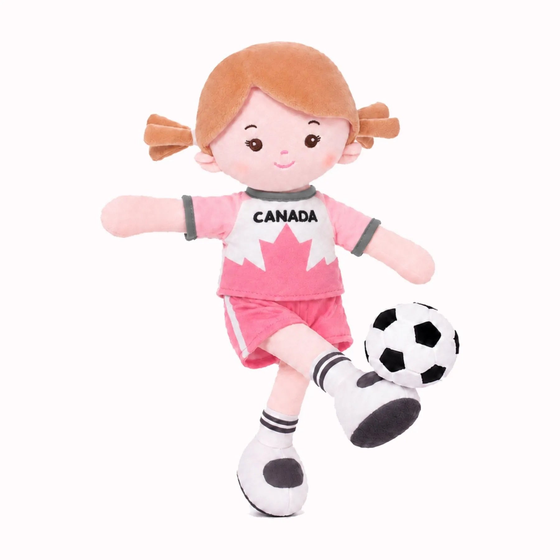 Personalized Soccer Girl - CAN (2 Skin Tones) - Everyday Play Doll