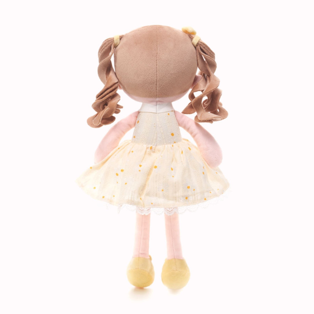 Personalized Daisy Girl - Yellow - Realistic Look Doll Clothes Set