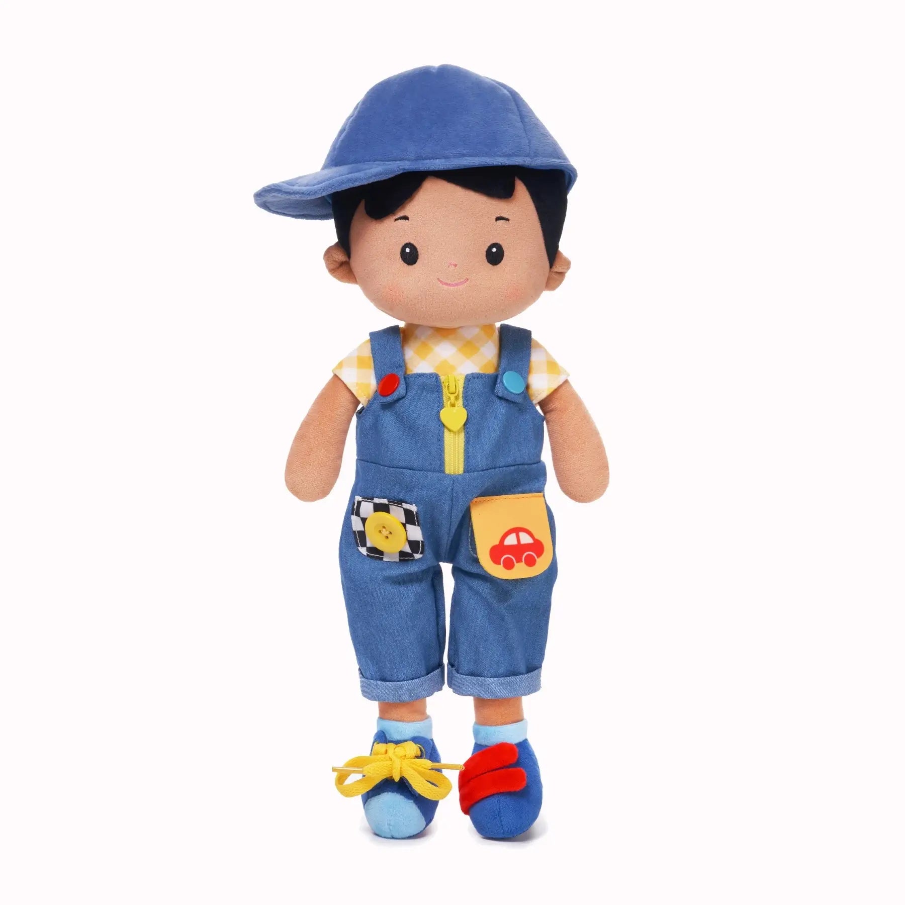 Personalized Crayon Miles - Montessori Doll - Small Size Doll For Playrooms