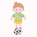 Personalized Soccer Boy - AUS (2 Skin Tones) - Sweet Doll Outfit Set