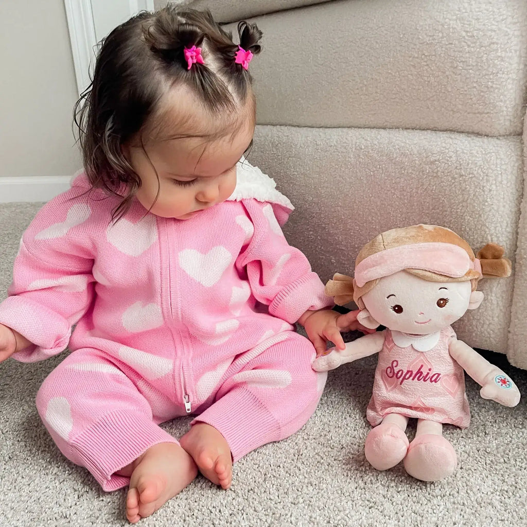 Personalized Day & Night Layla - Talking Doll - Classic Soft Doll