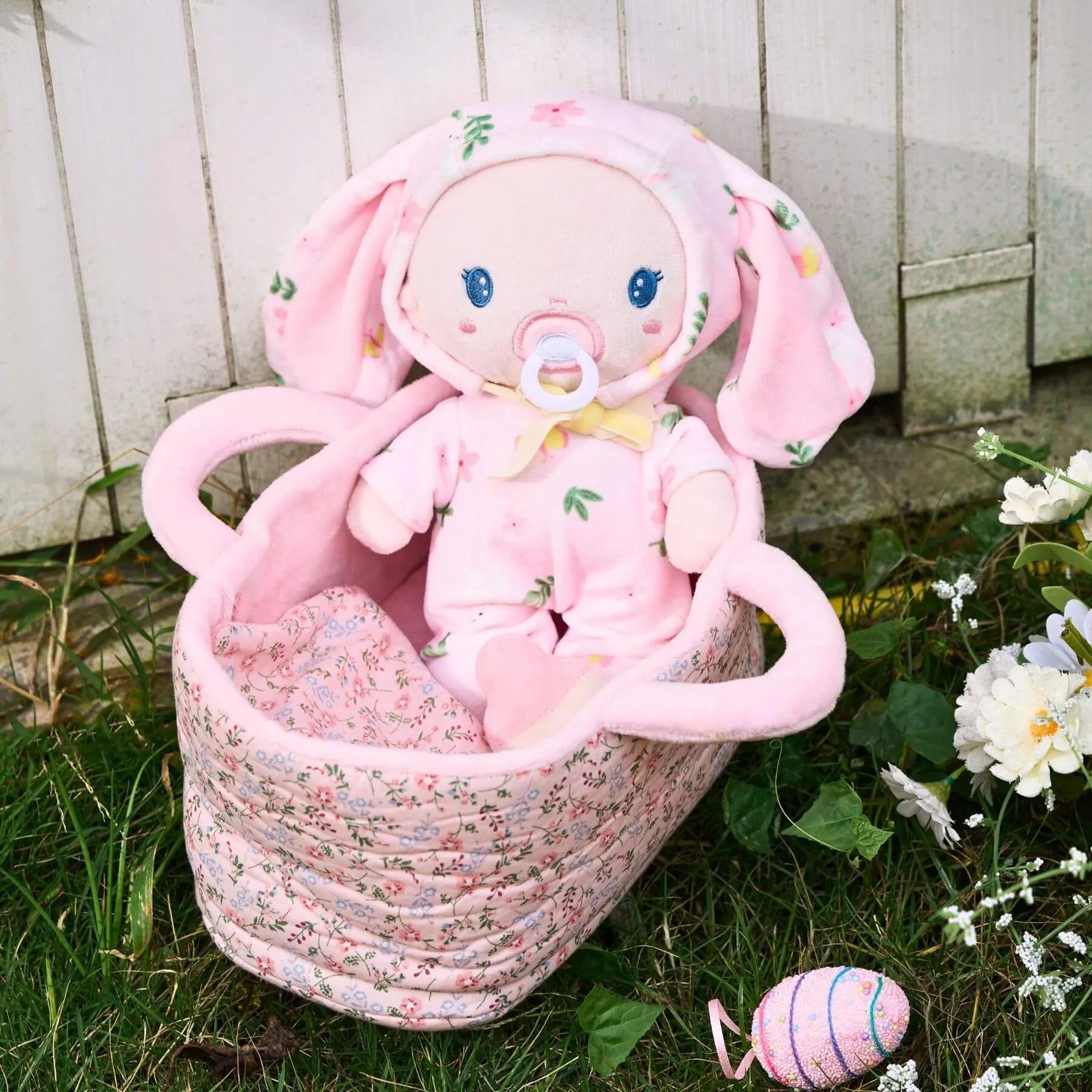 Personalized Bunny Baby Girl - Everyday Doll Style Set