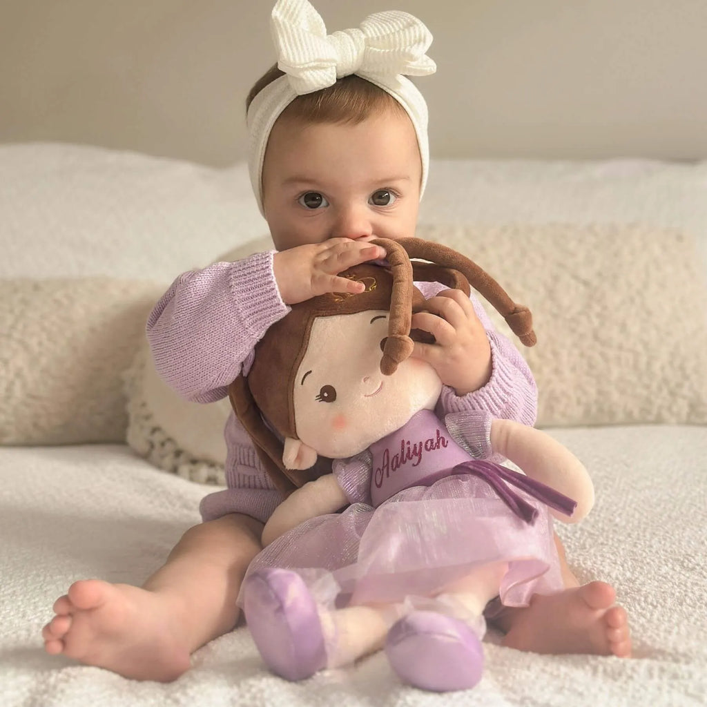 Personalized Princess Coral - Violet - Boutique Style Doll Accessory Set