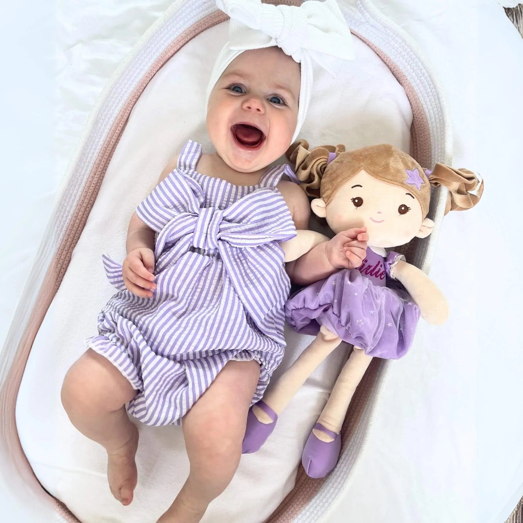 Personalized Princess Starlet - Purple - Gentle Play Doll