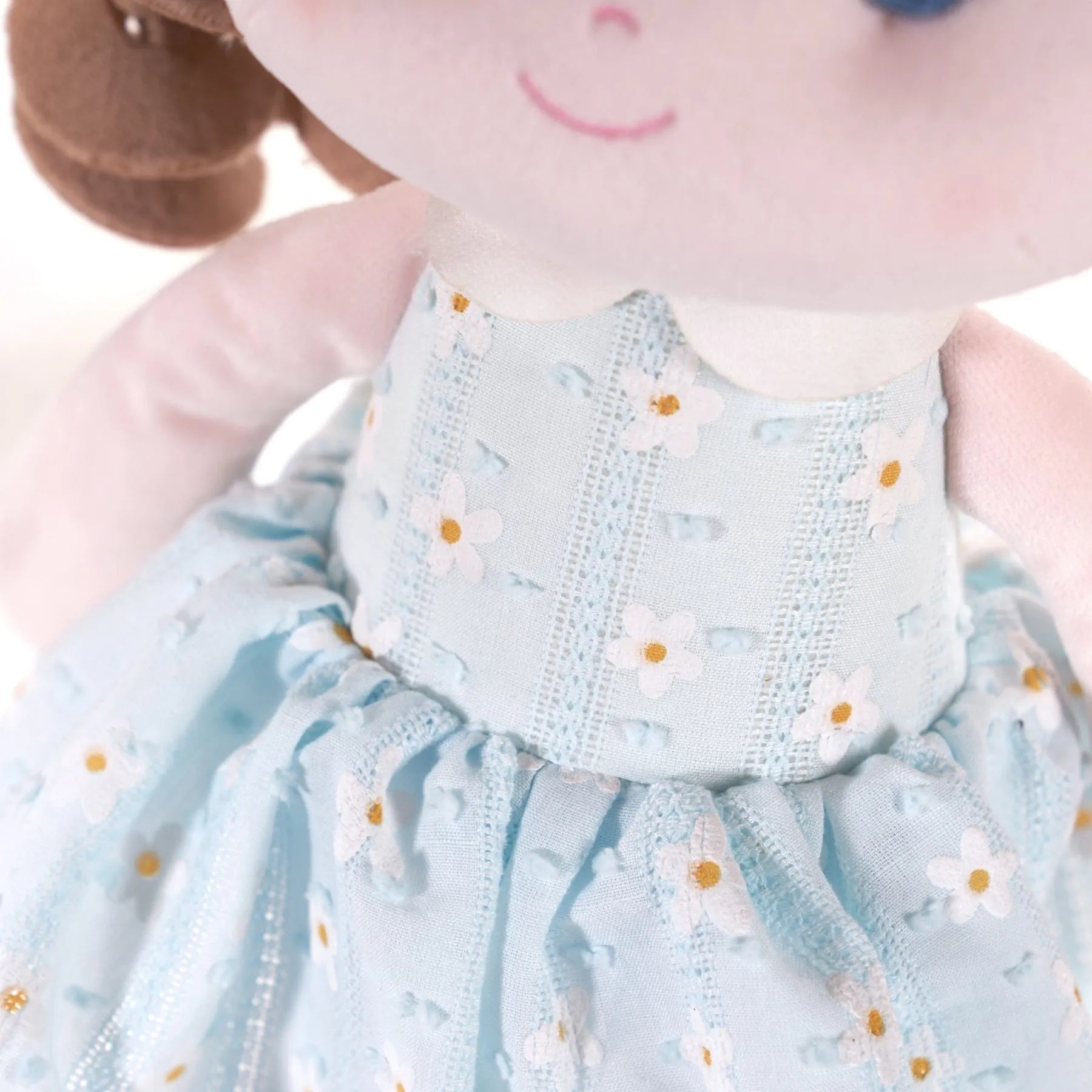 Personalized Melia Girl - Blue - Modern Doll For Display