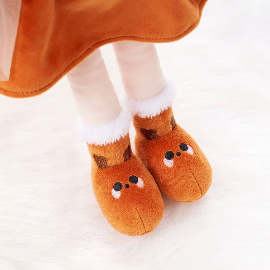 Personalized Reindeer Girl - Boutique Style Doll Clothes Set