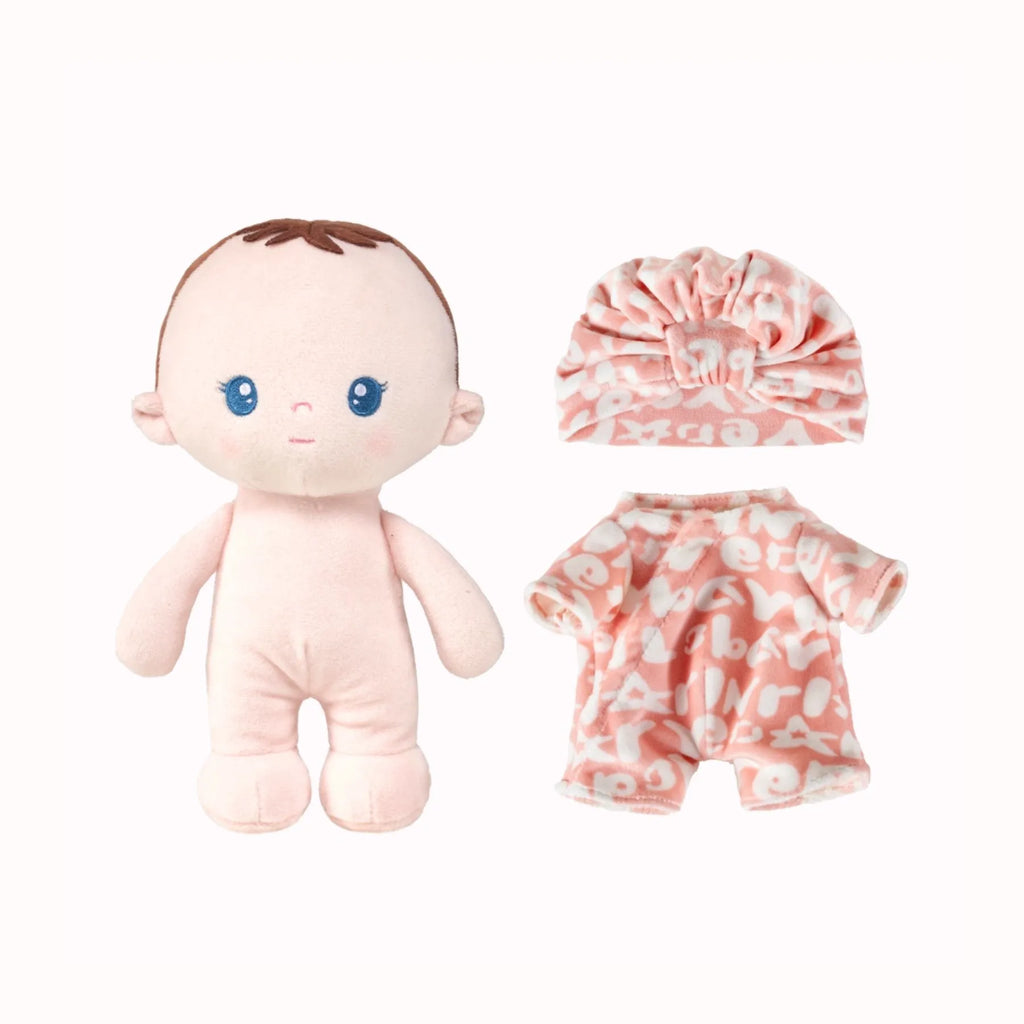 Personalized Lulu Baby Girl - Gift Ready Doll Accessory Set