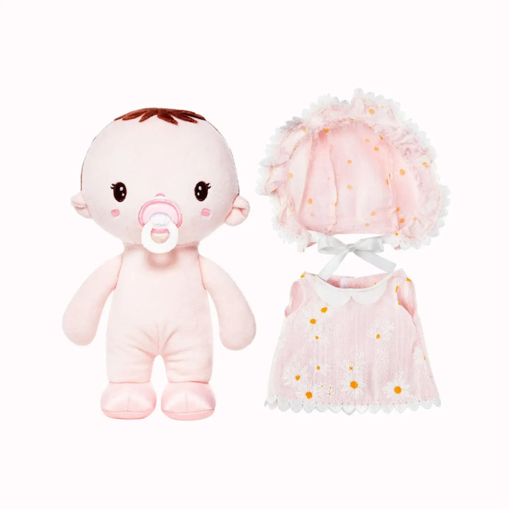 Personalized Daisy Baby Girl - Gift Ready Soft Doll