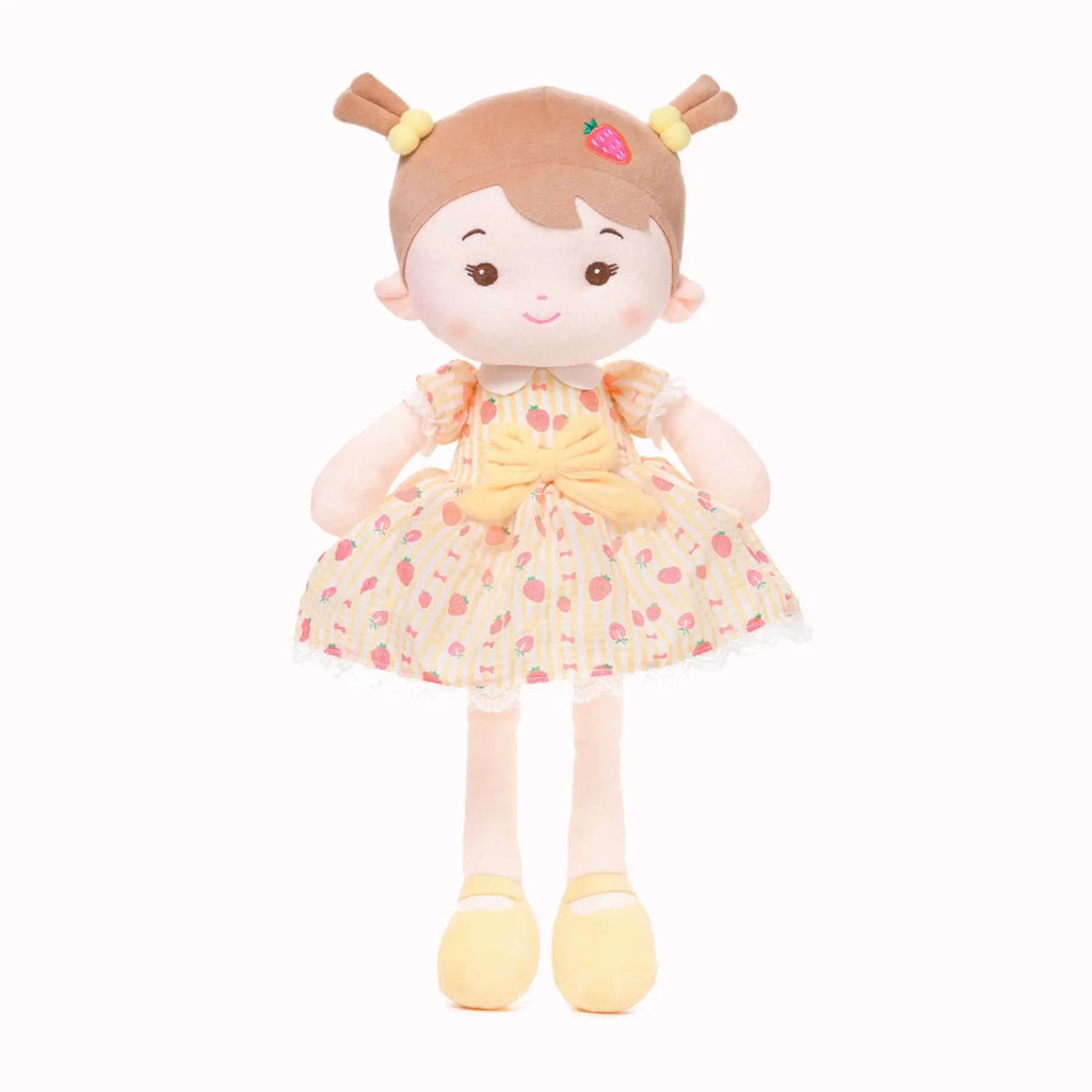Personalized Strawberry Girl - Yellow - Lovely Doll Collection