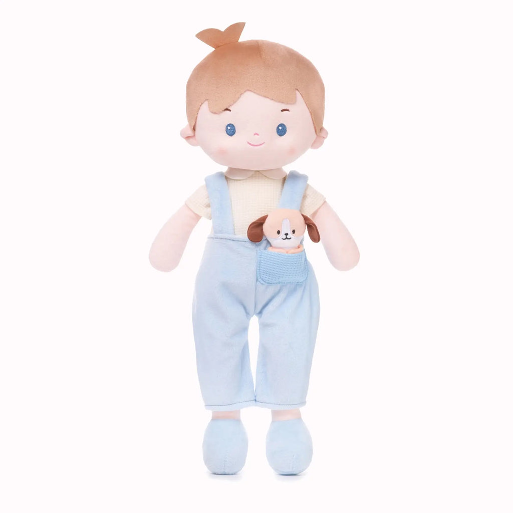 Personalized Billy Boy & His Pet - Small Size Doll With Accessories