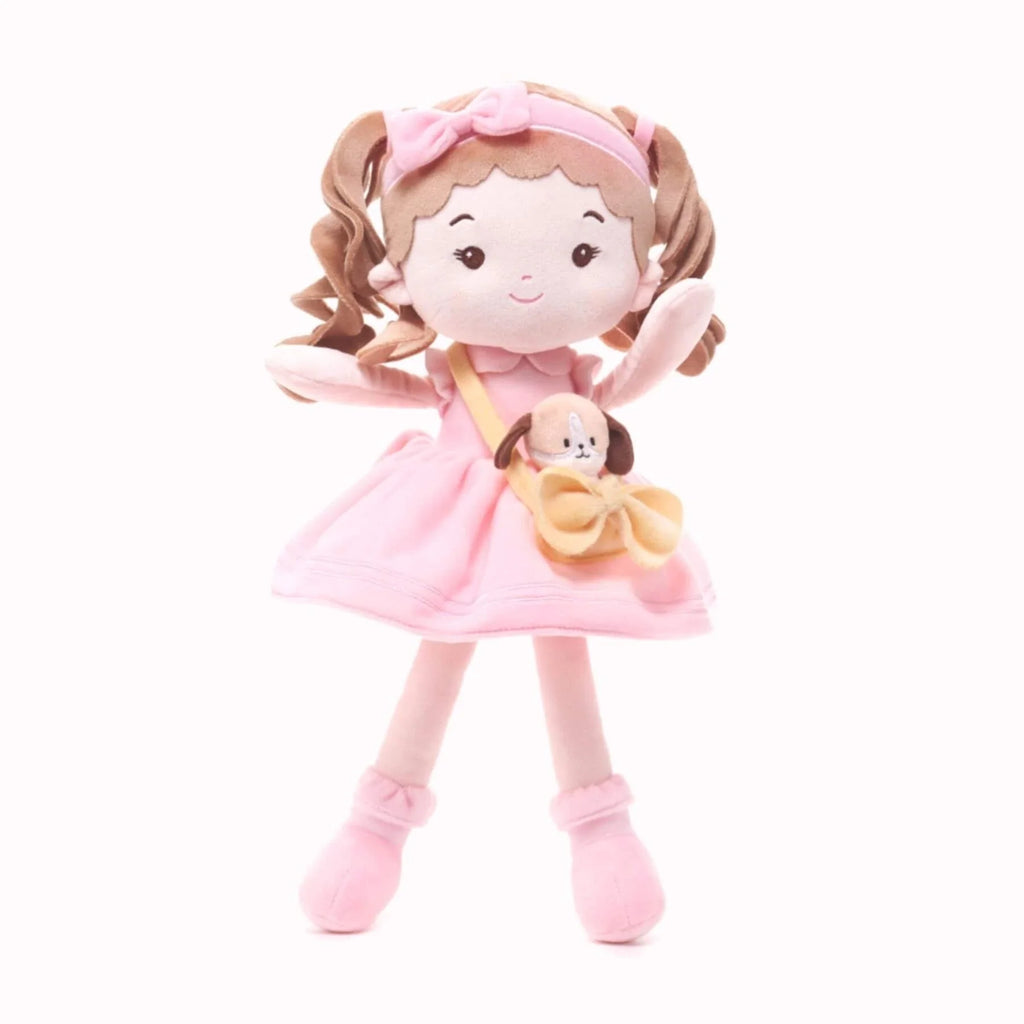 Personalized Milly Girl & Her Pet - Everyday Mini Doll