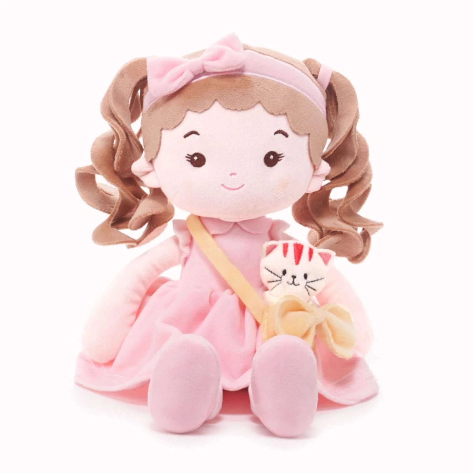 Personalized Milly Girl & Her Pet - Everyday Mini Doll