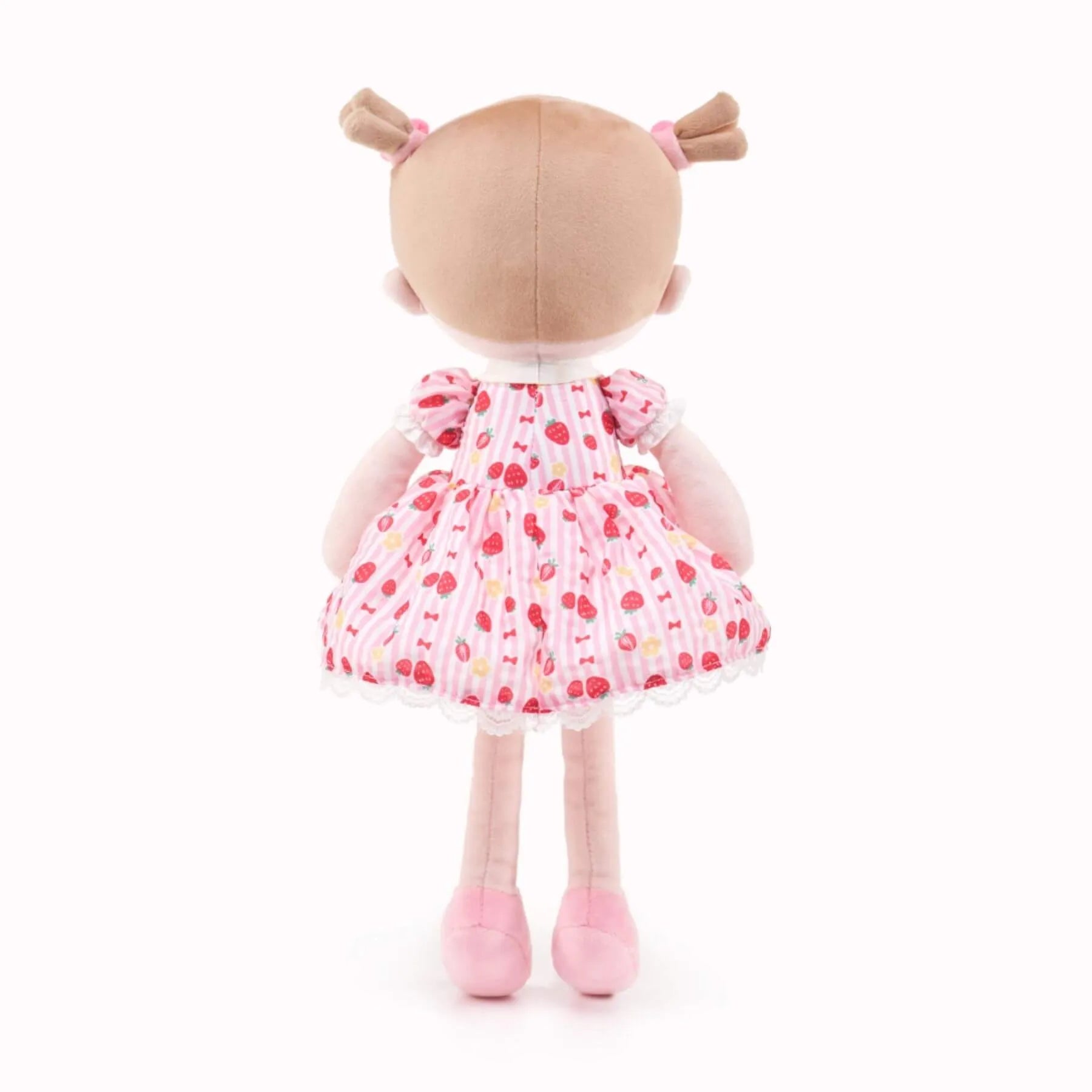 Personalized Strawberry Girl - Pink - Stylish Doll Clothes Set
