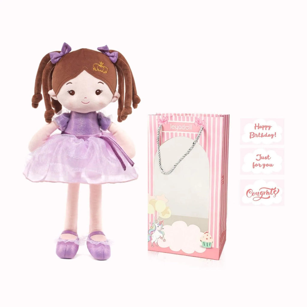 Personalized Princess Coral - Violet - Boutique Style Doll Accessory Set