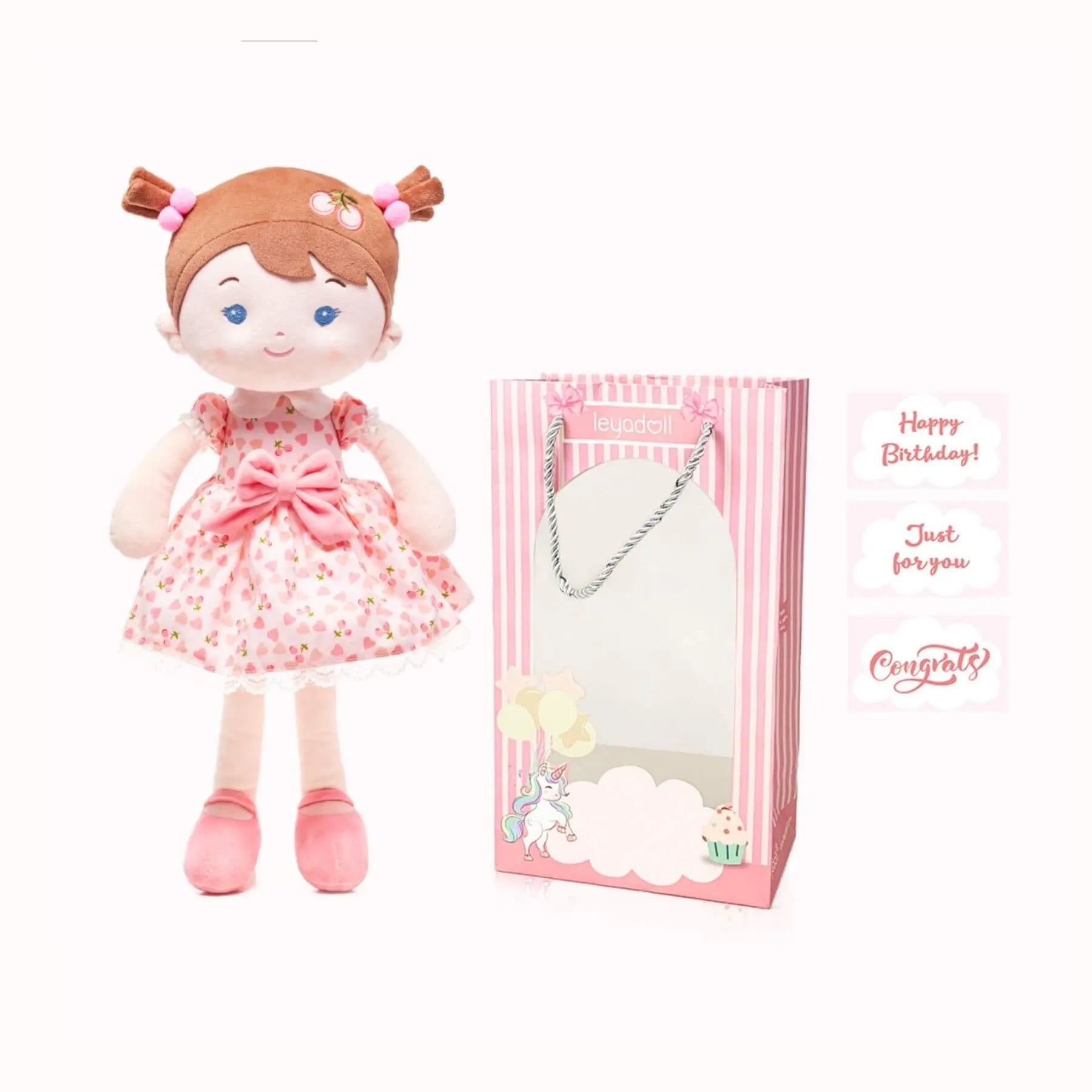 Personalized Cherry Girl - Sweet Doll For Gifting